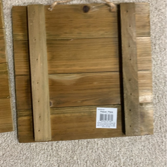 10”x10” Wooden Craft Plaques. Perfect for crafts/decor/parties etc. - Picture 3 of 4